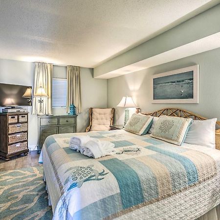 N Myrtle Beach Condo With Ocean View And Lazy River! Exteriör bild