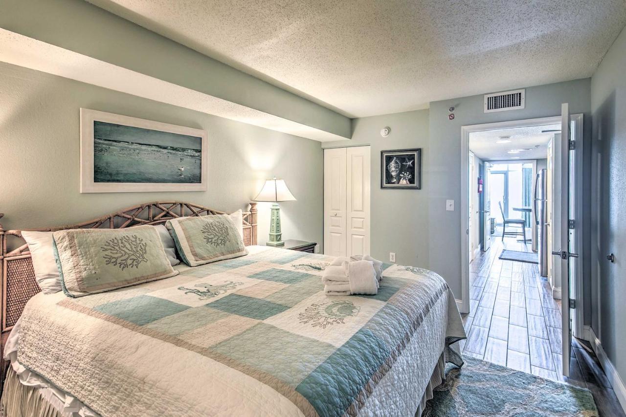 N Myrtle Beach Condo With Ocean View And Lazy River! Exteriör bild